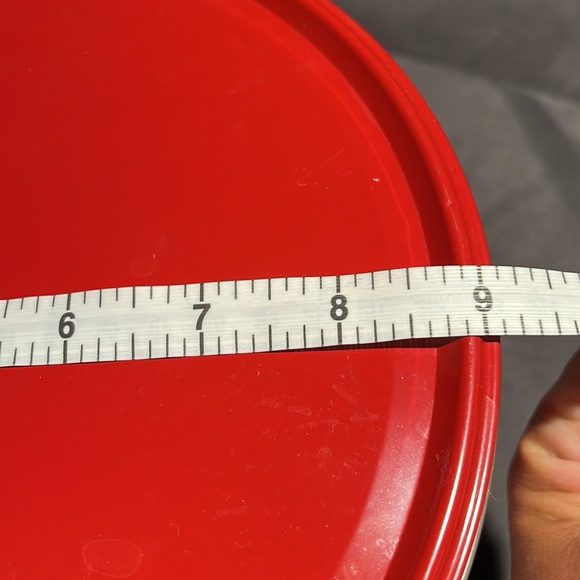 Merry Christmas Santa Dog Golden Retriever popcorn tin Empty storage decoration - Picture 8 of 9